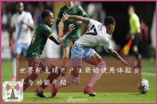 世界杯竞猜开户注册的使用体验分享与功能介绍